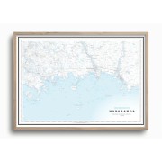 Skärgårdskarta Haparanda 70x50cm Dapa Maps